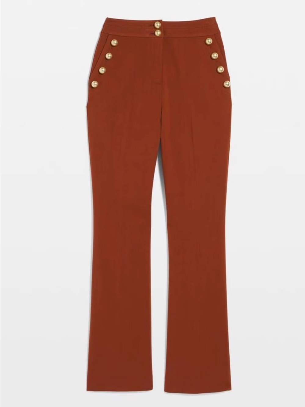 WHBM High-Rise Blake Mariner Slim Boot Pant Size 6